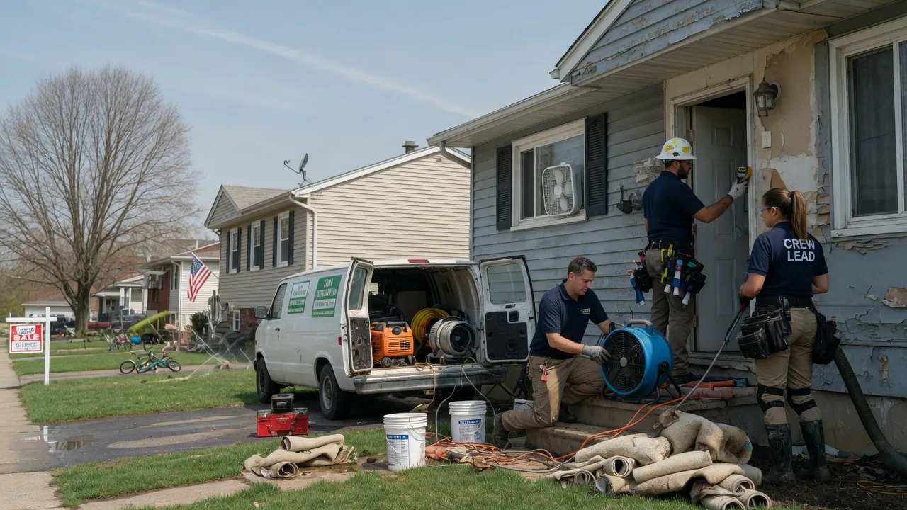 Flood Cleanup in Roeland Park, KS near me